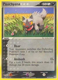 Poochyena 79/113 · Reverse Holo