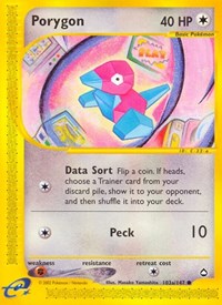 Porygon 103a/147 · Reverse Holo