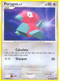 Porygon 81/106 · Reverse Holo