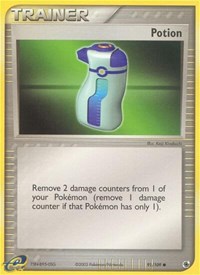 Potion 91/109 EX Ruby and Sapphire Reverse Holo Pokémon card