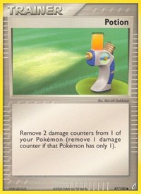 Potion 87/100 EX Crystal Guardians Reverse Holo Pokémon card