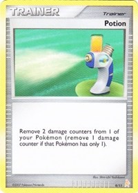 Potion (Lucario) 9/12 DP Trainer Kit: Manaphy & Lucario Pokémon card