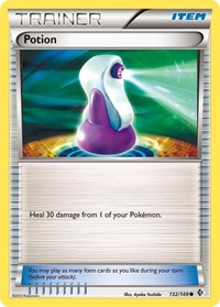 Potion 132/149 Boundaries Crossed Reverse Holo Pokémon card