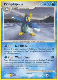 Prinplup 44/100 · Reverse Holo