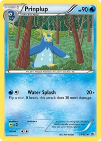Prinplup 34/113 · Reverse Holo