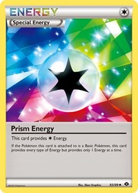 Prism Energy 93/99 Next Destinies Reverse Holo Pokémon card