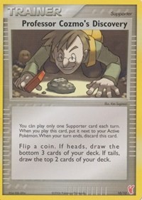 Professor Cozmo's Discovery 10/12 EX Trainer Kit 2: Plusle & Minun Pokémon card