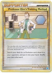 Professor Elm's Training Method 25/30 HGSS Trainer Kit: Gyarados & Raichu Pokémon card