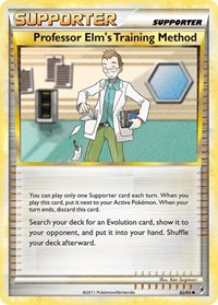 Professor Elm's Training Method 82/95 Call of Legends Reverse Holo Pokémon card