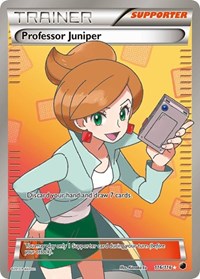 Professor Juniper (116 Full Art) 116/116 Plasma Freeze Pokémon card