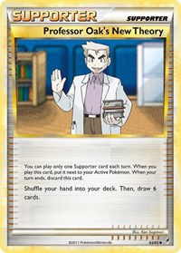 Professor Oak's New Theory 83/95 Call of Legends Reverse Holo Pokémon card