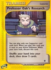Professor Oak's Research 149/165 Expedition Reverse Holo Pokémon card