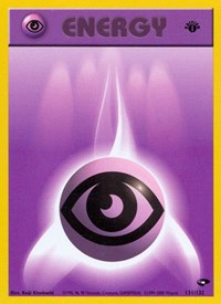 Psychic Energy 131/132 Gym Challenge 1st Edition Pokémon card