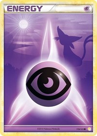Psychic Energy 119/123 HeartGold SoulSilver Pokémon card