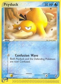 Psyduck 73/100 · Reverse Holo