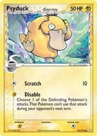 Psyduck (Delta Species) 81/110 · Reverse Holo