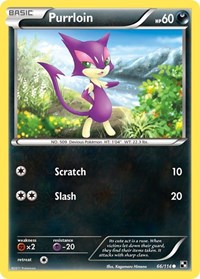 Purrloin 66/114 · Reverse Holo