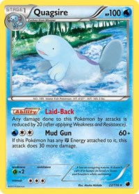 Quagsire 22/116 · Reverse Holo