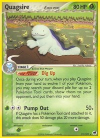 Quagsire (Delta Species) 21/101 · Reverse Holo