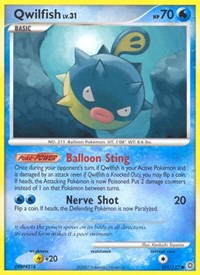 Qwilfish 101/132 · Reverse Holo