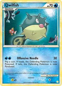 Qwilfish 50/123 · Reverse Holo
