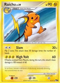 Raichu 003/017 · Reverse Holo