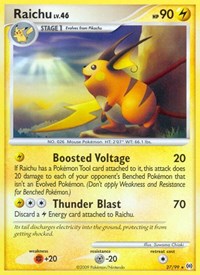 Raichu 27/99 · Reverse Holo