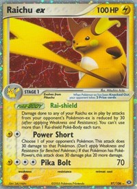 Raichu ex 97/106