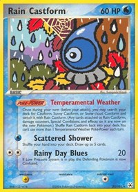 Rain Castform 23/101 · Reverse Holo