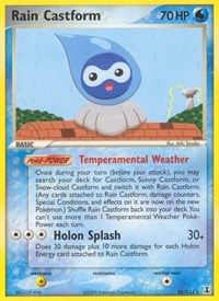 Rain Castform 26/113 · Reverse Holo