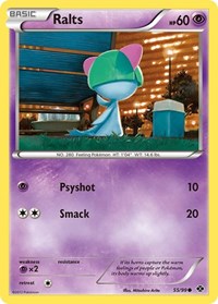Ralts 55/99 · Reverse Holo