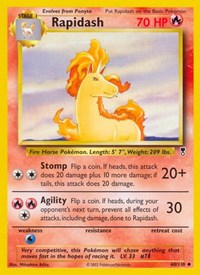 Rapidash 060/110 · Reverse Holo