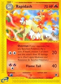 Rapidash 062/165 · Reverse Holo