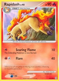 Rapidash 47/99 · Reverse Holo