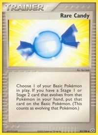 Rare Candy 83/106 EX Emerald Reverse Holo Pokémon card