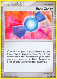 Rare Candy 010/017 POP Series 8 Pokémon card