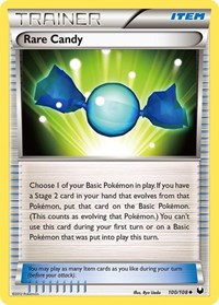 Rare Candy 100/108 Dark Explorers Reverse Holo Pokémon card