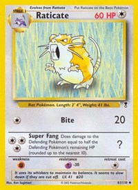 Raticate 061/110 · Reverse Holo