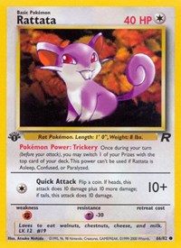 Rattata 66/82 · 1st Edition