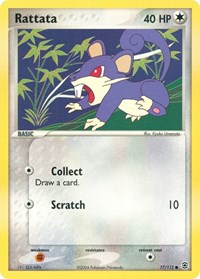 Rattata 77/112 · Reverse Holo