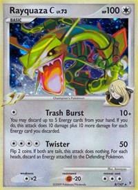 Rayquaza C 8 · Reverse Holo
