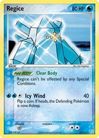 Regice 27/110 · Reverse Holo
