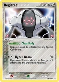 Registeel 29/110 · Reverse Holo