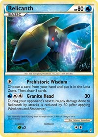 Relicanth 69/95 · Reverse Holo