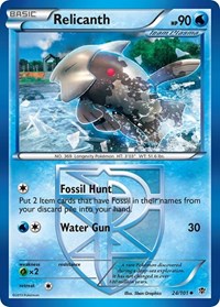 Relicanth (Team Plasma) 24/101 · Reverse Holo