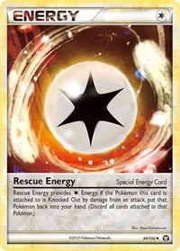 Rescue Energy 90/102 Triumphant Reverse Holo Pokémon card