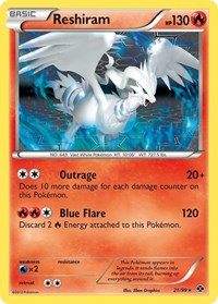 Reshiram 21/99 · Reverse Holo