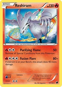 Reshiram 17/116 · Reverse Holo