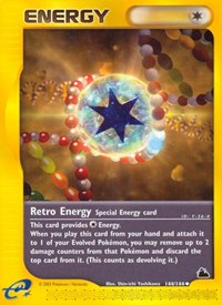 Retro Energy 144/144 Skyridge Pokémon card