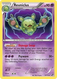 Reuniclus 57/114 · Reverse Holo